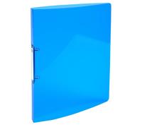 Classeur 2 anneaux 15mm IDERAMA PP polypropylène 5/10e - A4 - Bleu clair