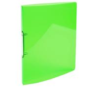 EXACOMPTA Classeur 2 anneaux 15mm IDERAMA PP polypropylène 5/10e - A4 - Vert anis