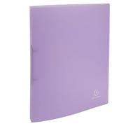 EXACOMPTA Classeur 2 anneaux 15mm Polypropylène Chromaline Pastel - Mauve