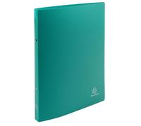 EXACOMPTA Classeur 2 anneaux 15mm polypropylène OPAK - A4 - Vert foncé