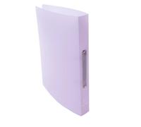 EXACOMPTA Classeur 2 anneaux 30mm Polypropylène Chromaline Pastel - Mauve