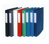 Exacompta Classeur 4 Ann. 30 Mm Dos De 40mm .Pp Rigide 10/10e A4 Maxi Couleurs Assorties