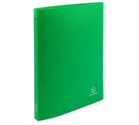 EXACOMPTA Classeur 4 anneaux 15mm polypropylène OPAK - A4 - Vert clair