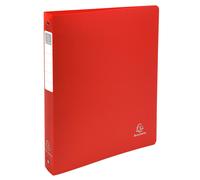 Classeur 4 anneaux 30mm polypropylène OPAK rigide 10/10e - A4 Maxi. - Rouge