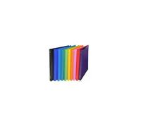 Exacompta - Classeur À Anneaux - 20 Mm - A4 - Pour 100 Feuilles - Assortiment De Couleurs Transparentes