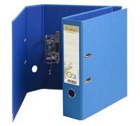 Exacompta 10x Classeur à levier rembordé papier Dos 80mm A4 Bleu clair 53982E