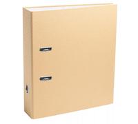 Exacompta Classeur à levier A4 Prem'Touch OfficeByMe en carton - Dos 8 cm - Beige