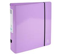 Classeur à levier Aquarel Prem'Touch - Dos arrondi 80mm - A4 - Couleurs assorties - Mauve
