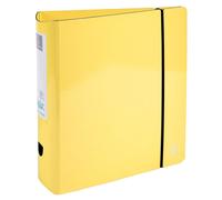 CLASSEUR À LEVIER AQUAREL PREM'TOUCH - DOS ARRONDI 80MM - A4 - Jaune citron