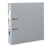 EXACOMPTA Classeur à levier Prem'Touch intérieur et extérieur en polypropylène - Dos 80mm - A4 maxi - Gris foncé