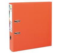 Classeur à levier Prem'Touch intérieur et extérieur en polypropylène - Dos 80mm - A4 maxi - Orange