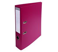 Classeur à levier PVC A4 dos de 70mm. - Fuchsia