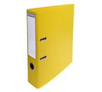 Classeur à levier PVC A4 dos de 70mm. - Jaune