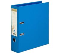 EXACOMPTA Classeur à levier rembordé papier Dos 80mm Forever - A4 - Bleu clair