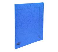 Exacompta Classeur Carte lustrée - 2 anneaux 15 mm - A4 - Bleu