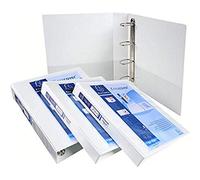 Exacompta Classeur Kreacover® personnalisable – 4 anneaux plastifié – A4 maxi – Dos 7,5 cm Bleu