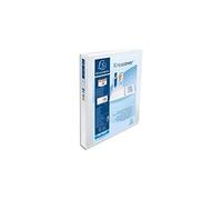 Classeur PP personnalisable Kreacover - 4 anneaux en D 25mm - A4 maxi - Blanc