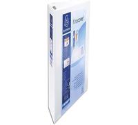 EXACOMPTA Classeur personnalisable Kreacover A4 Maxi 4 Ax Diam 60mm Dos 86 mm Blanc