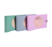 Classeur pour fiches bristol 2 anneaux 30mm PP recy llipse - Couleurs assorties