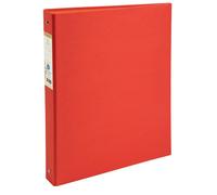 EXACOMPTA Classeur rembordé papier 4 anneaux 30mm Forever - A4 - Rouge