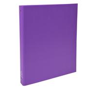 EXACOMPTA Classeur rembordé polypropylène 4 anneaux 30mm - A4 - Violet