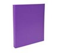 EXACOMPTA Classeur rembordé PP, A4, 4 anneaux, violet G
