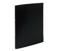 Classeur 2 anneaux 15mm polypropylène OPAK - A4 - Noir