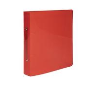 Exacompta Classeur Souple PP Crystal A5 2 Anneaux Aléatoires