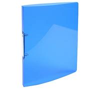 Classeur 2 anneaux 15mm IDERAMA PP polypropylène 5/10e - A4 - Bleu clair