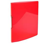 Classeur 2 anneaux 15mm IDERAMA PP polypropylène 5/10e - A4 - Rouge