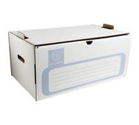 EXACOMPTA Container pour boites archives dos 100mm - Blanc