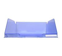 Corbeille à courrier maxi format Exacompta bleu glacé