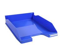 Corbeille à courrier Exacompta combo 2 Iderama bleu glacé