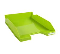 Exacompta – Corbeille à courrier Combo 2 Iderama – A4+ 34×25×6,5 cm – 500 feuilles – Vert anis