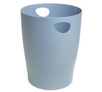 Corbeille à papier Ecobin Exacompta gamme AutentiK - gris bleu
