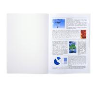 Exacompta Cotes de plaidoirie 22 x 31 cm en papier 90 g coloris blanc - Lot de 100
