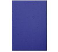 Exacompta Couvertures à reliure A4 Cuir recy 4 grain cuir Bleu foncé Paquet de 100 270 g/m²