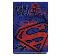 Exacompta DC Comics Agenda scolaire 17 x 12 cm Bleu