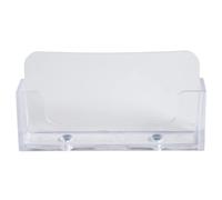 EXACOMPTA Distributeur de cartes de visite 1 case - Cristal