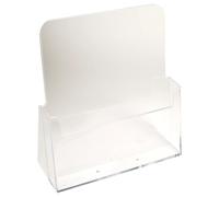 EXACOMPTA Distributeur de prospectus 1 compartiment A4 - Cristal