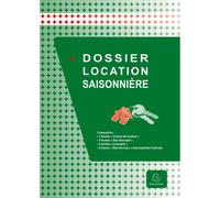 EXACOMPTA Dossier location saisonnière - Vert