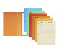 Paquet de 25 dossiers de plaidoirie pré-imprimés Exacompta - 25 x 32 - couleur - assorties