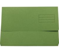Exacompta DW250-GRNZ 50x Chemise à poche 250g Folio vert