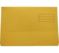 Exacompta DW250-YLWZ 50x Chemise à poche 250g Folio jaune