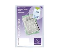 Exacompta : Etui de protection 2 Faces Papiers Voiture format 8.8 x 13.2cm