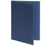 Exacompta - Etui Denim pour carte grise 3 rabats 8,5x13,2cm Bleu