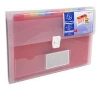 Exacompta Trieur valisette Crystal 7 compartiments Noir