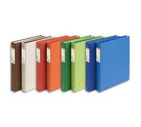 Exacompta Classeur 4 anneaux Forever A4 Dos 3,5 cm Carton recyclé Couleurs assorties