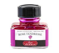 EXACOMPTA Herbin 13061T - Un flacon d'encre 30 ml pour stylo-plumes et stylos roller, Rose tendresse