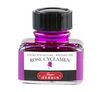 Lot de 4 Encre traditionnelle à stylo en flacon "D" 30ml, couleur rose cyclamen